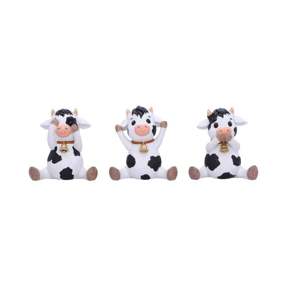 Nemesis Now - Three Wise Cows Dekorative Figuren - Mehrfarben